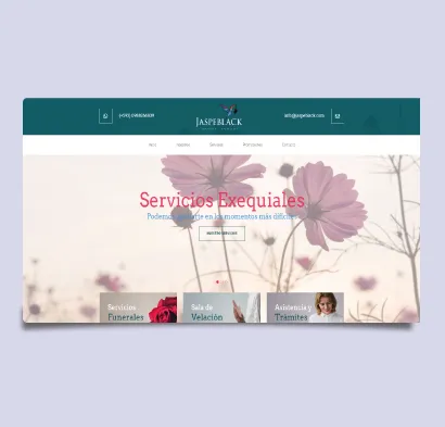 Sitio web Jaspeblack - Proyecto de desarrollo web profesional